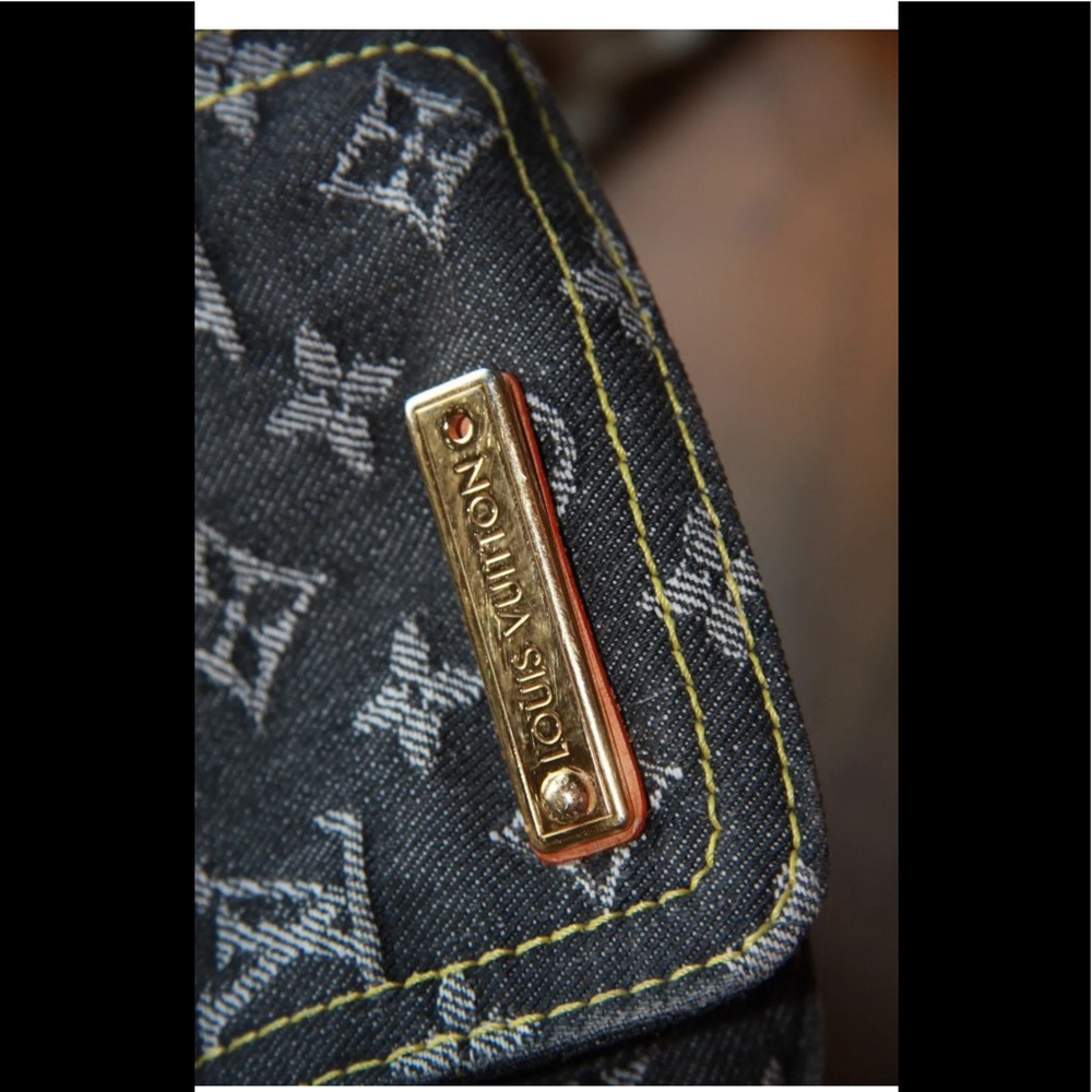 Authentic Louis Vuitton limited edition denim patchwork speedy - Picture 5 of 12